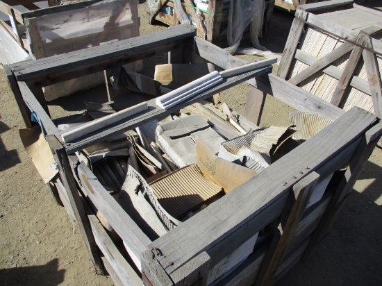 Pallet of 12" Edging Tiles.