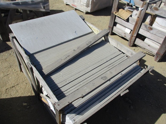 Pallet of 18" x 36" Tiles.