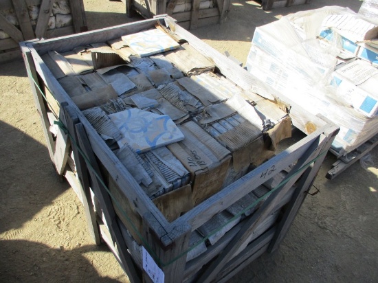 Pallet of 8" x 8" Granada Tiles.