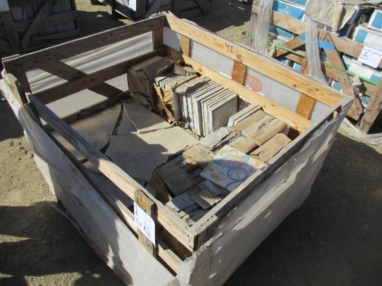 Pallet of 8" x 8" Granada Tiles.