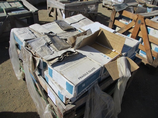 Pallet of 12" x 12" Mosaic Tiles.