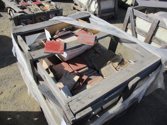 Pallet of 6" x 6" Granada Tiles.