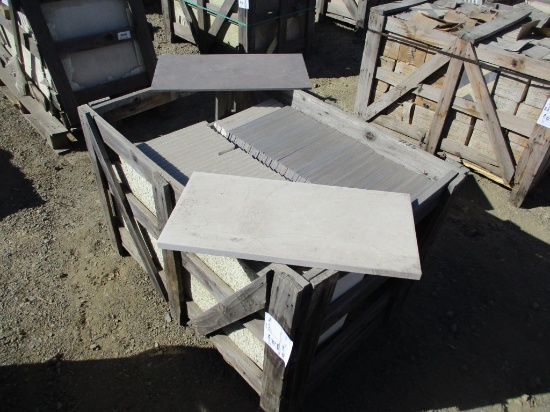 Pallet of 12" x 24" Tiles.