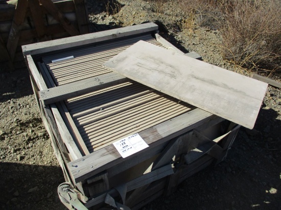Pallet of 18" x 36" Tiles.