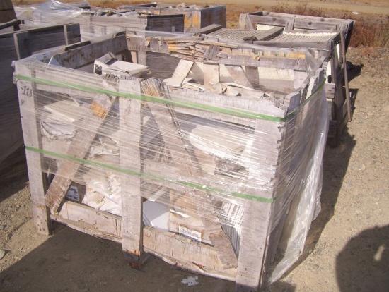 Pallet of 6" x 6" Tiles.