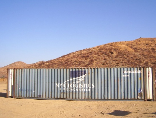 2001 CIMC 16600181 8' x 45' x 9'6" Container,
