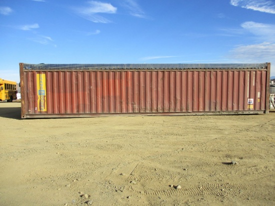 7'11" x 40' x 8'6" Open Top Container,