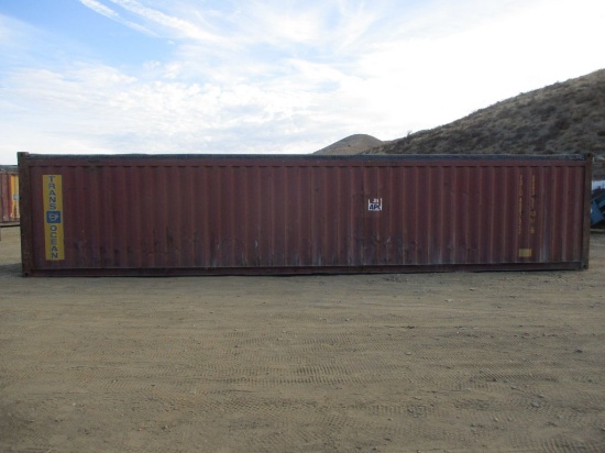 7'11" x 40' x 8'6" Open Top Container,