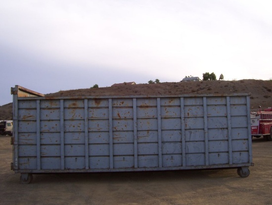 8' x 20' x 7'3" Roll Off Bin.