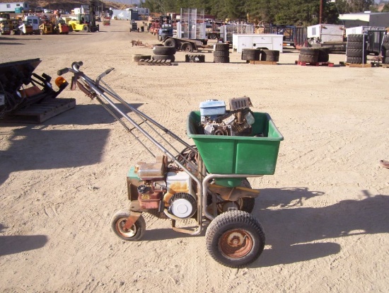 Lesco Brodcast Gas Engine,