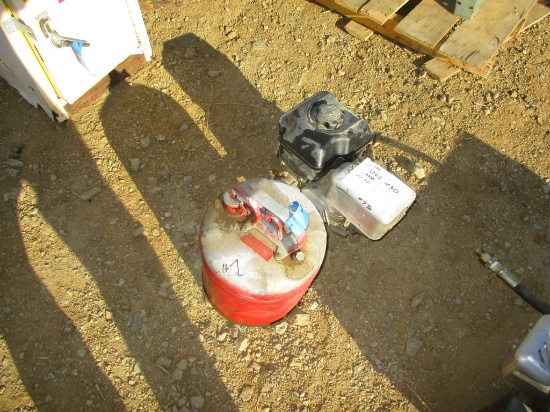 Small Engine w/Gas Can.