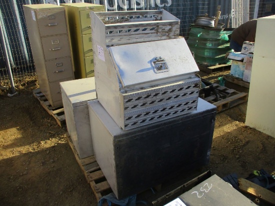 (3) Truck Tractor Tool Boxes.