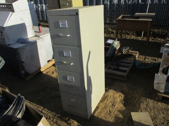 4-Drawer File Cabinet.