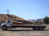 Freightliner Business Class M2 Flatbed Truck,