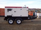 Terex T90P 90 KVA / 72 KW Generator,