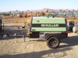 2017 Sullair 185DPQK-U4F 185 CFM Air Compressor,