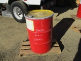 Unused 55 Gallon Drum of Shell Grease.