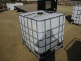 265 Gallon Plastic Container w/Metal Cage.