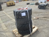 Pallet of (4) 10-16.5 Tires and Rims.