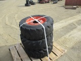 Pallet of (3) 10-16.5 Tires and Rims.