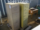 (2) 4-Drawer File Cabinets.