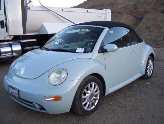 Volkswagon Beetle Convertible Coupe,