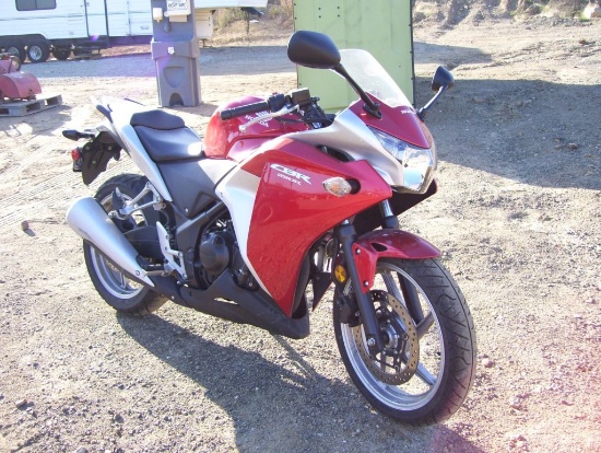 2012 Honda CBR250R Motorcycle,