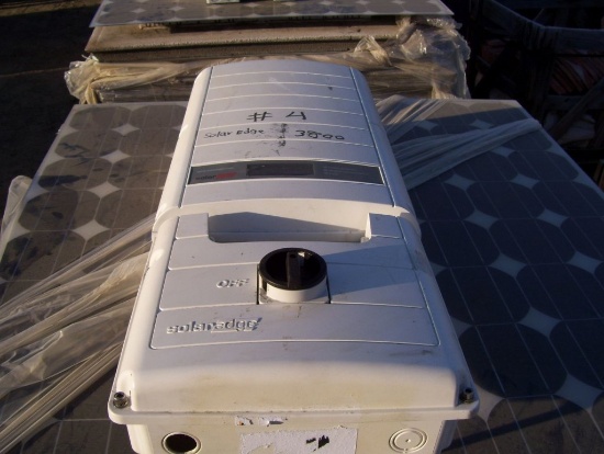 Solar Edge 3800 Solar Inverter.