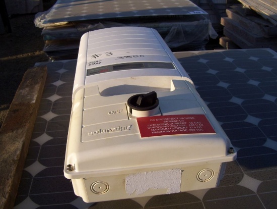 Solar Edge 3800 Solar Inverter.