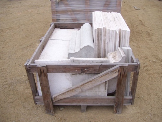 Pallet of Misc Masonry Moulding,