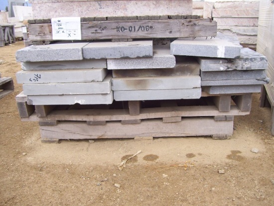 Pallet of 12" x 24" x 2" Stone/Slate Tiles.