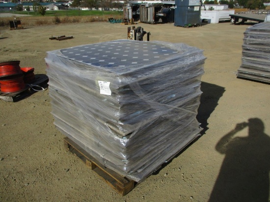 Pallet of (8) Siemans 150 Watt Solar Panels.