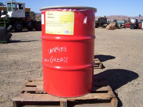 Unused Drum of Shell Malleus OGM Heavy Grease.