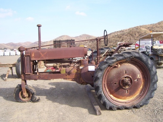 1938 John Deere B Agricultural Tractor,