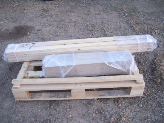 (2) Bundles of Misc Lumber and Siding Moulding.