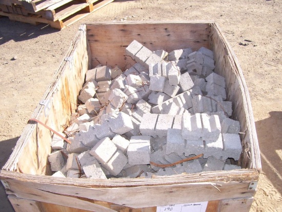 Crate of Concrete Dobies.