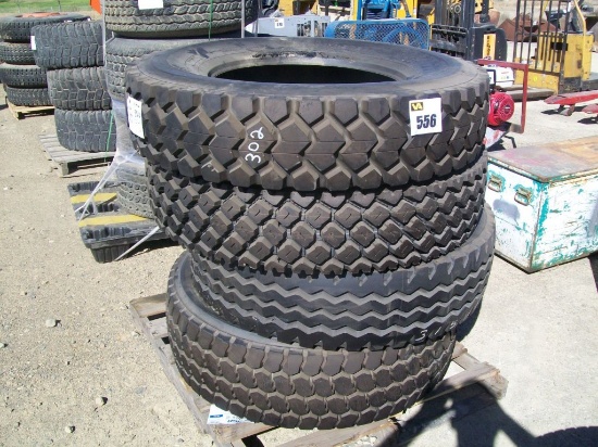 Lot of (4) Misc Tires.
