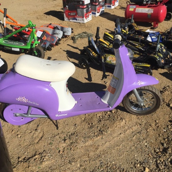 Razor Pocket Moped Scooter.