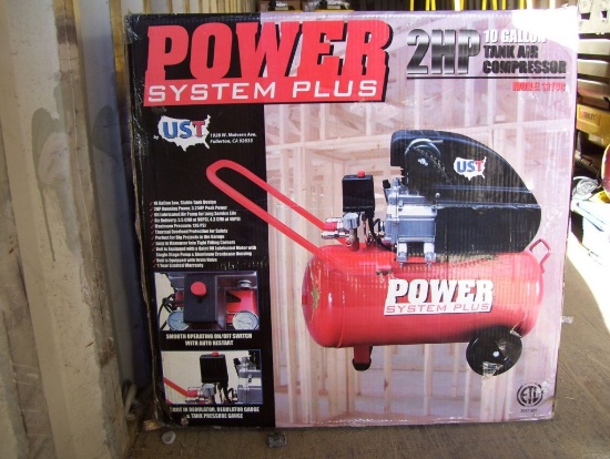 UST Power Systems Plus 10 Gallon Air Compressor.