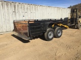 Jacobsen Hydraulic Drop Deck Utility Trailer,