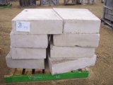 Pallet of (8) Misc Stone Blocks.