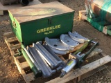 Greenlee 882 Conduit Bender, and Storage Box.