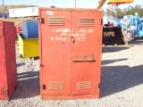 4' x 6' Flammable Liquids Cabinet.