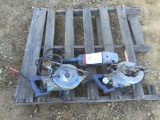 Grinder, and (2) Skil Saws.