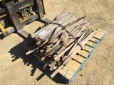 Pallet of Wooden Stakes.