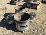 (6) Aluminum Wheels, Fits Truck Tractors.