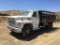 Ford F600 Flatbed Truck,