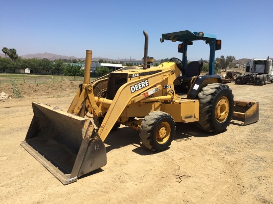 2002 John Deere 210LE Skip Loader,