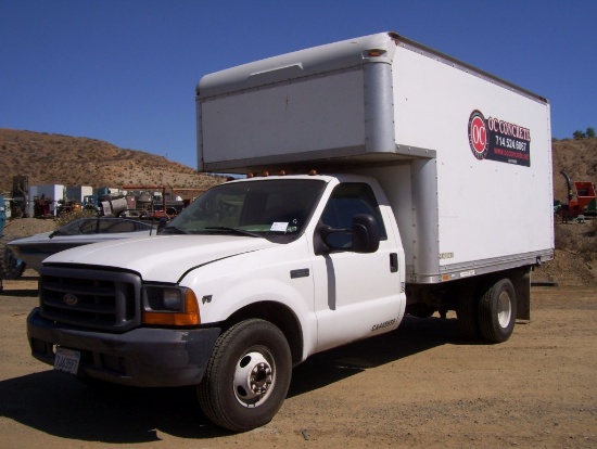 Ford F350 Van Truck,