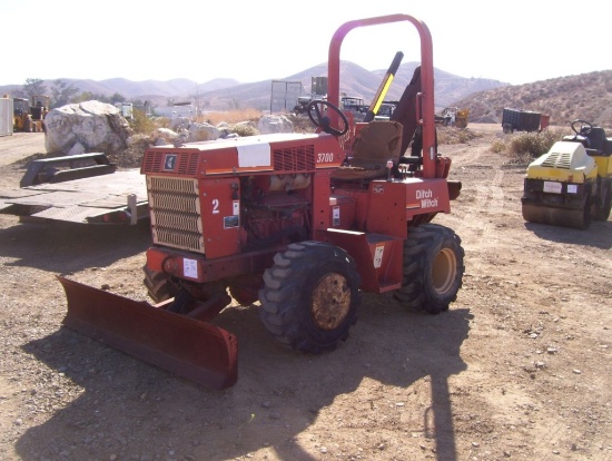 Ditch Witch 3700DD Trencher,